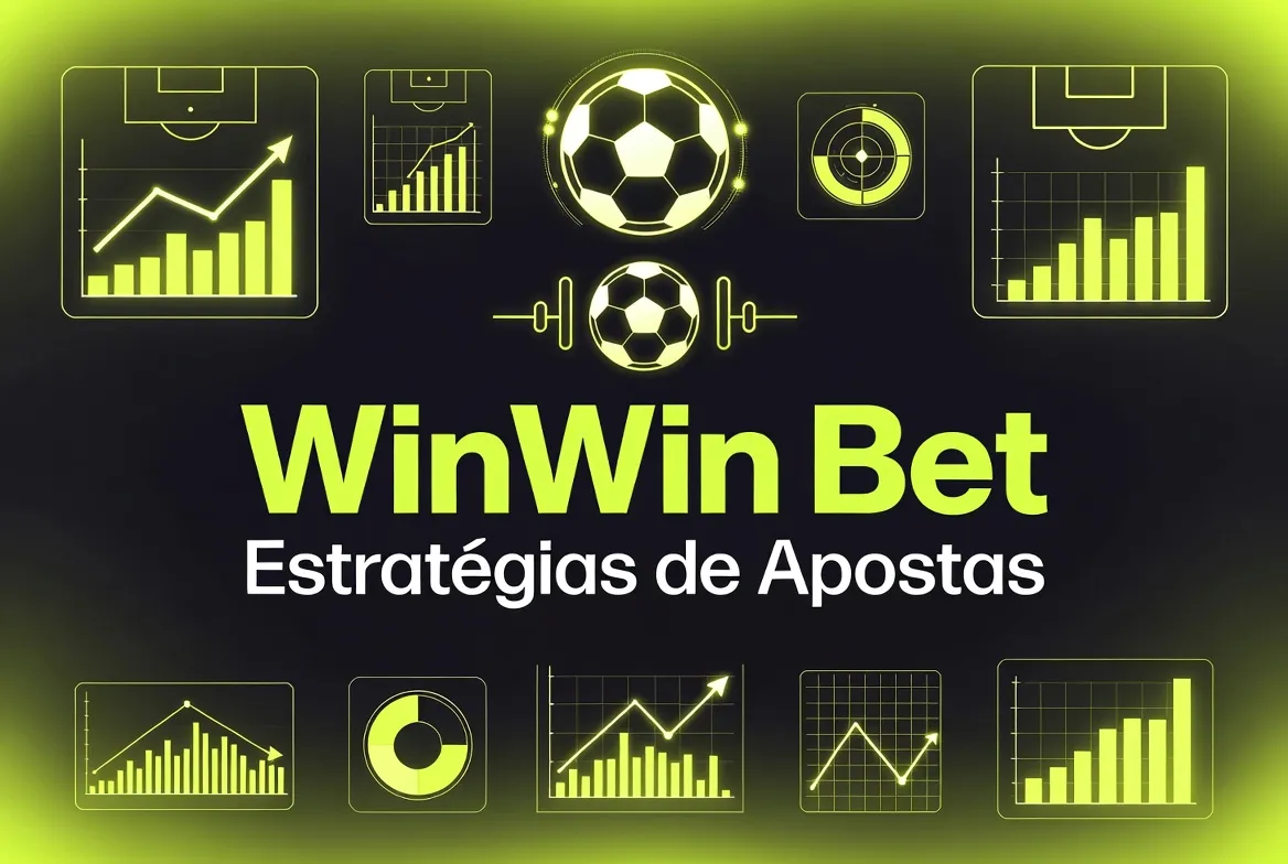 Aplicativo WinWin Bet aberto em um celular Android exibindo mercados esportivos ao vivo
